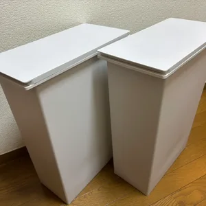 無印良品30Lゴミ箱 2個セット(ふた縦開き)