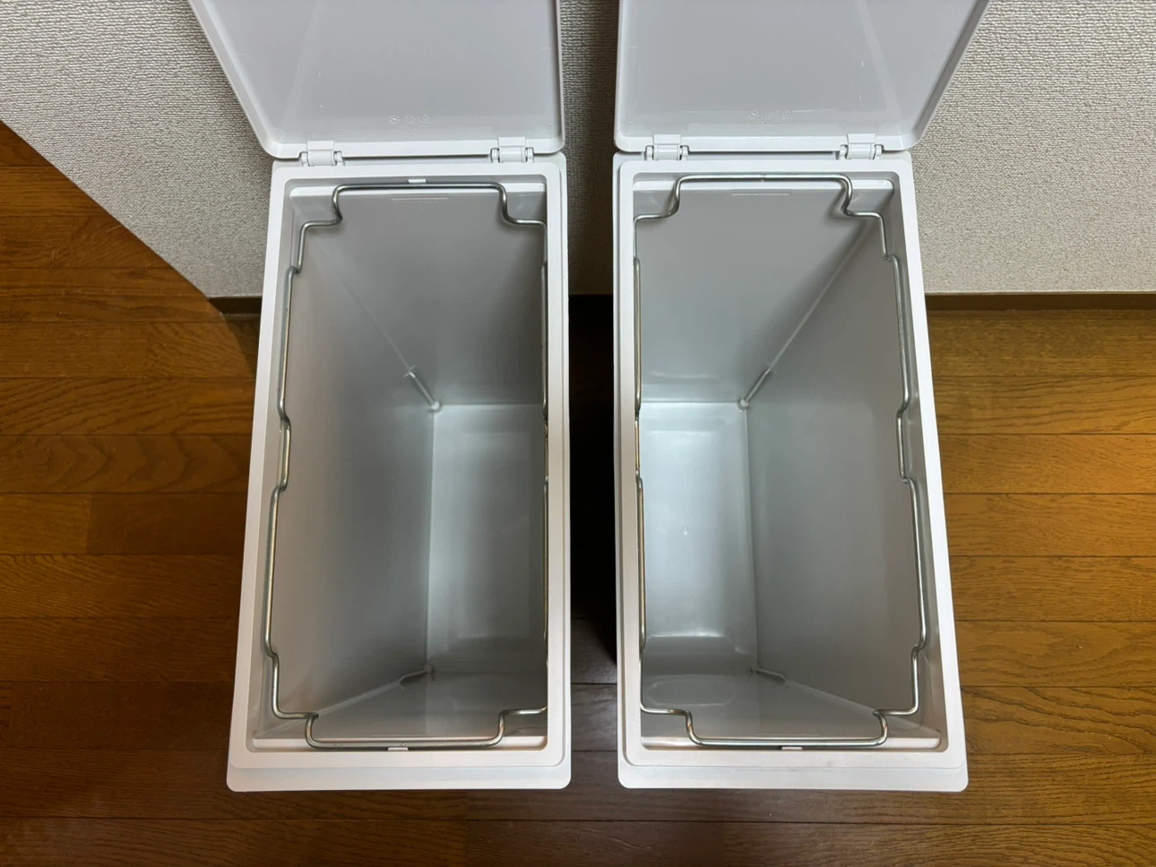 無印良品30Lゴミ箱 2個セット(ふた縦開き)の写真3枚目