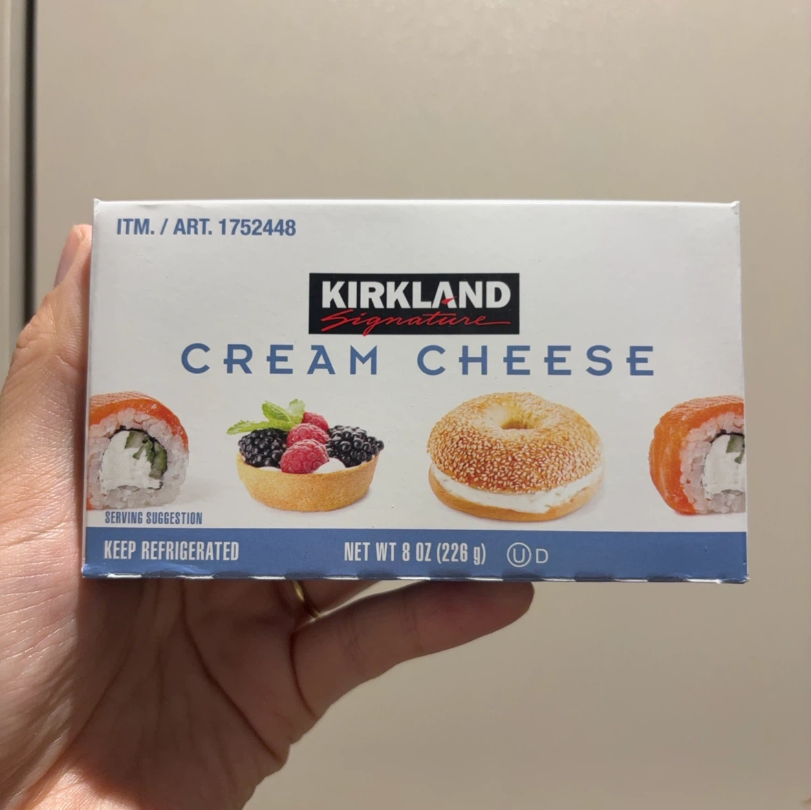 カークランド クリームチーズ 226g