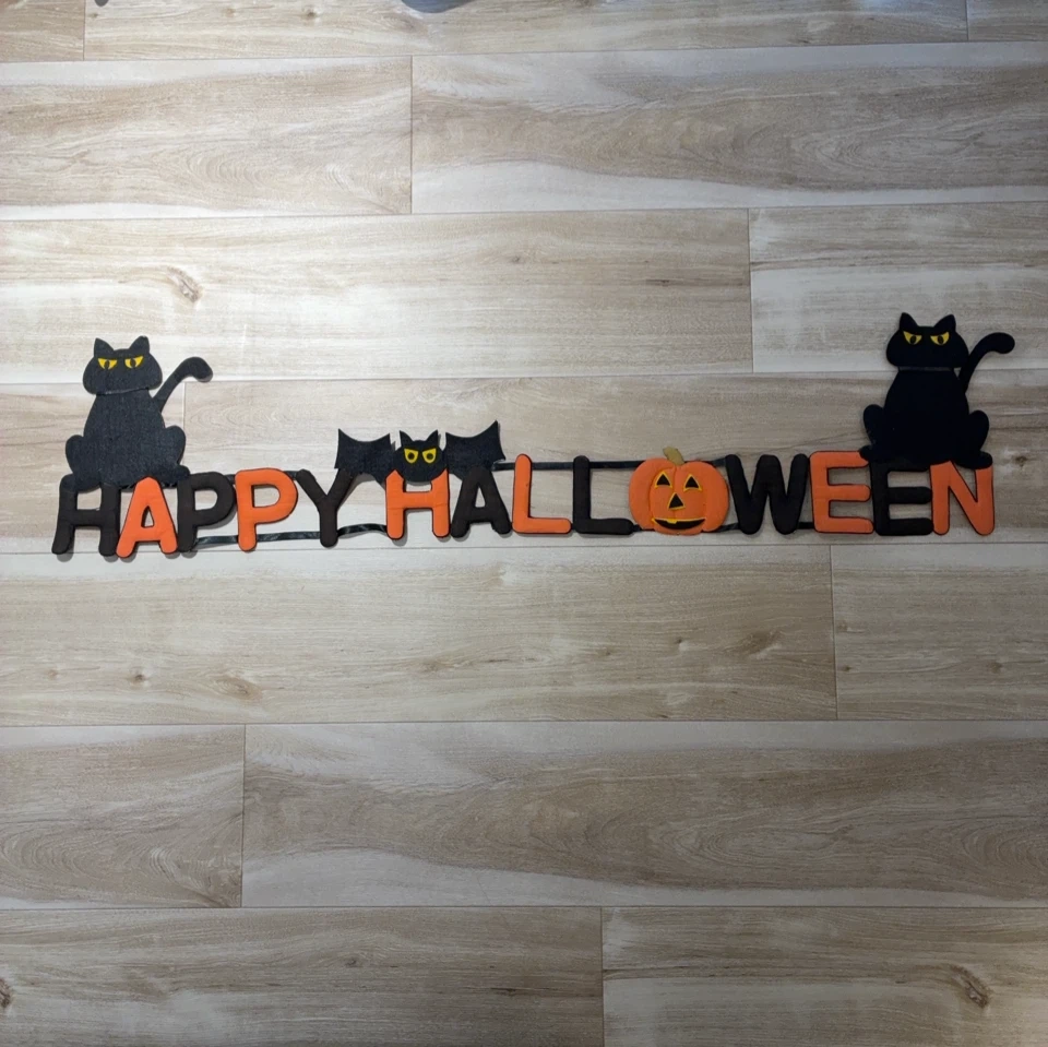 ハロウィン用 フェルトガーランド