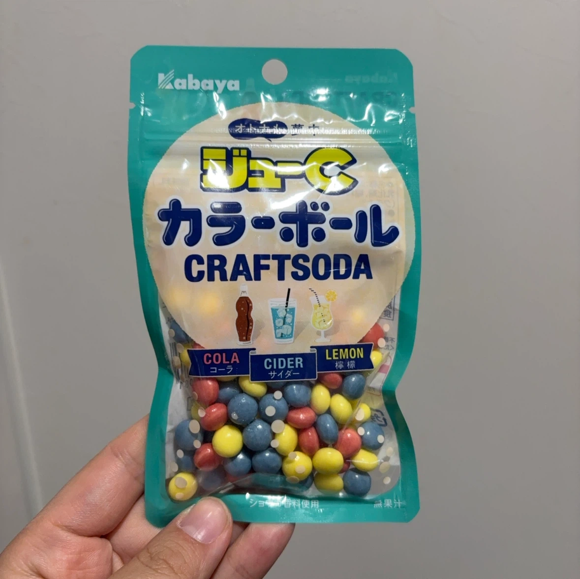 カバヤ ジューC カラーボール クラフトソーダ