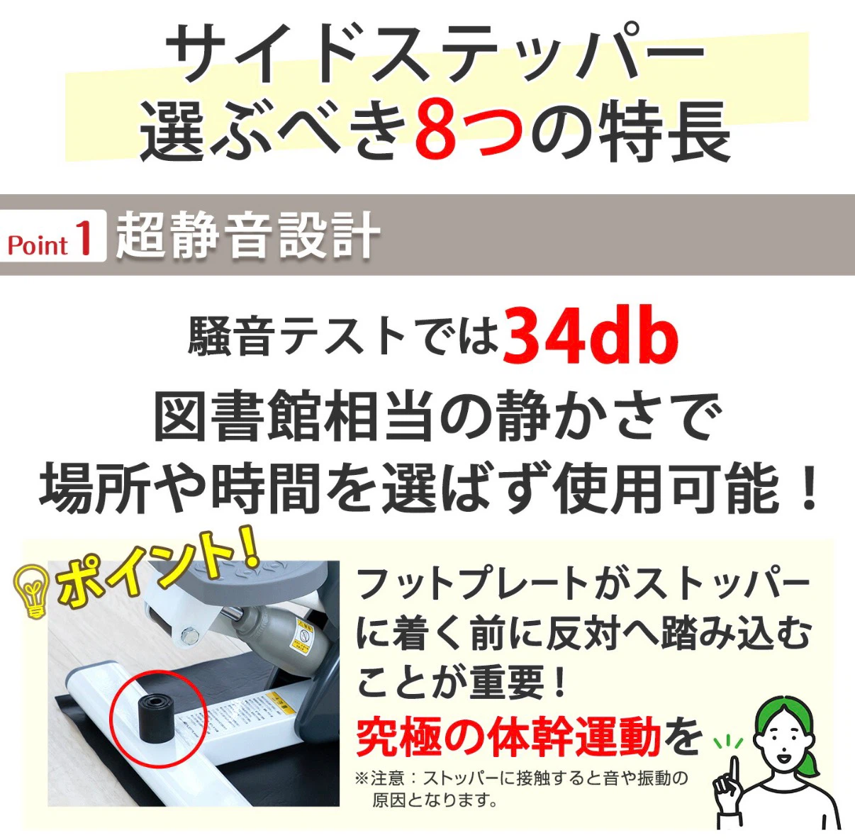 エアロライフ サイドステッパーの写真3枚目