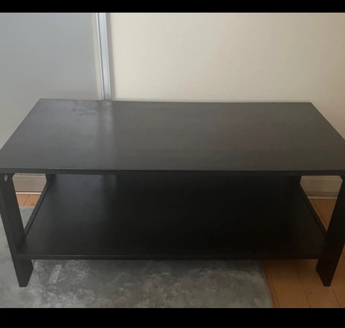 ※10/25までの引き渡し希望【IKEA】テレビ台・ローボード ブラックブラウン（都立大学駅 徒歩3分）