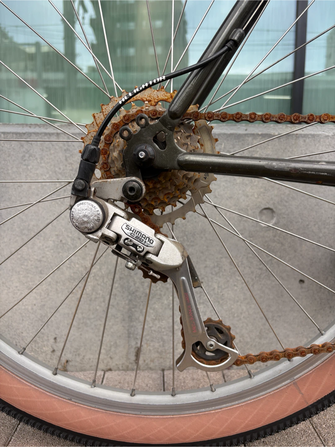 【引き取り限定／世田谷区】Diamondback Wildwood Deluxe 超希少 OLD MTBの写真9枚目