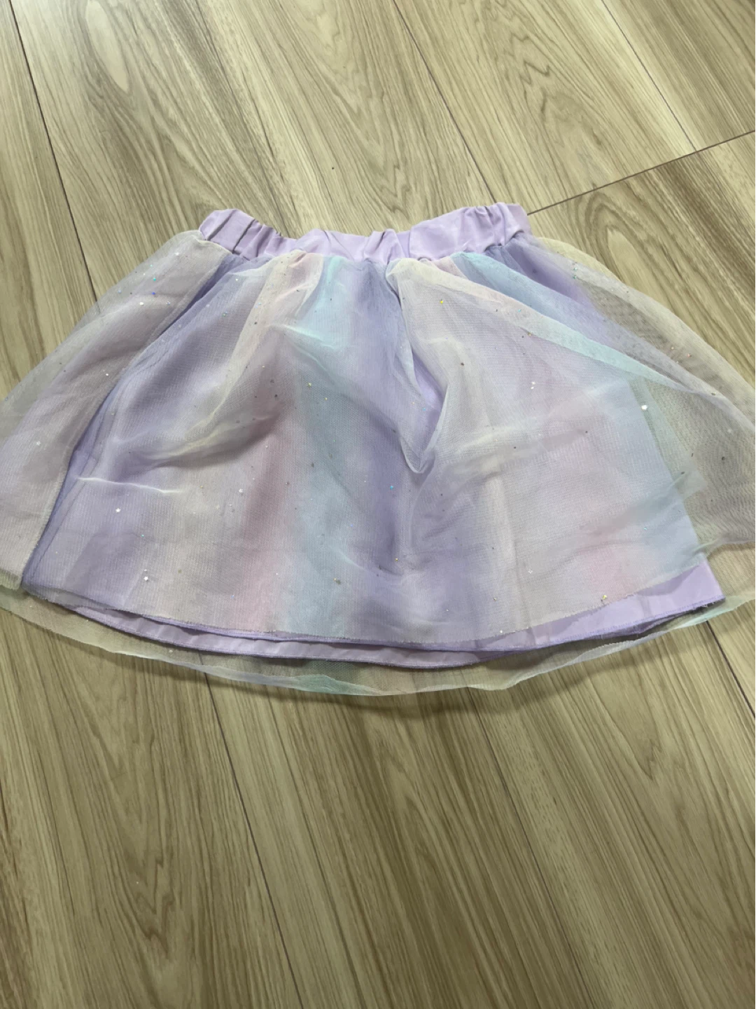 パステルカラー チュールスカート 110cmの写真2枚目