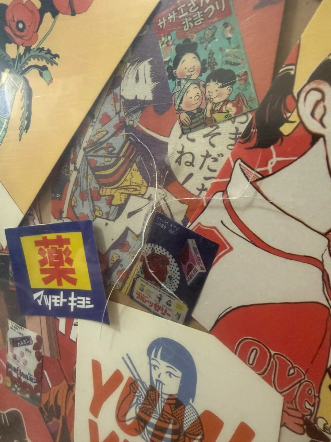 アートポスター 額装3点セット レトロポップの写真5枚目