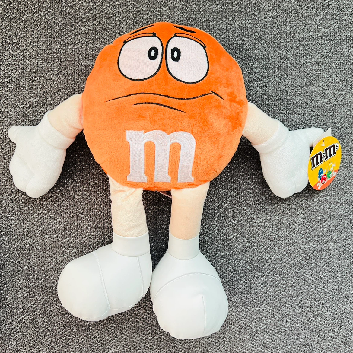 ⭐︎新品⭐︎エムアンドエムズ ぬいぐるみ グリーン、オレンジの写真5枚目
