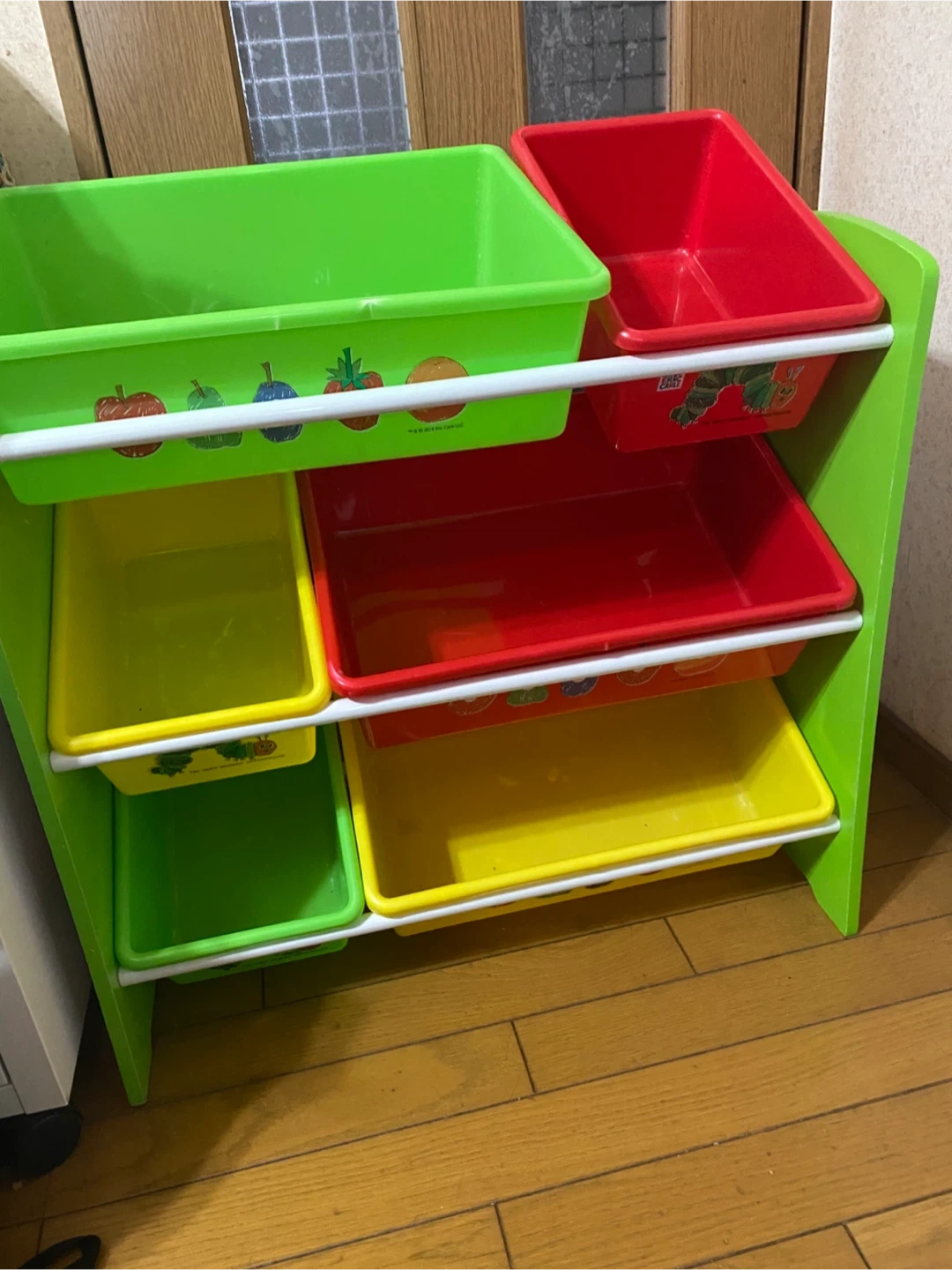 はらぺこあおむし おもちゃ収納ラック
