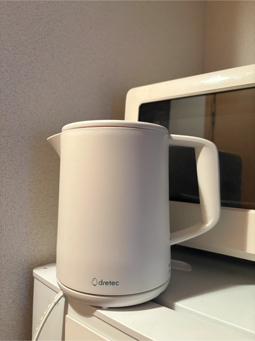 ドリテック 電気ケトル ホワイト