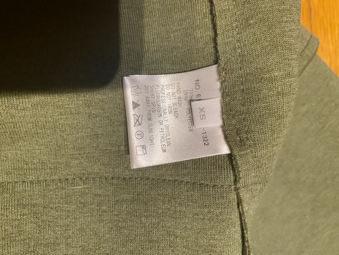 アールエイチシー ロンハーマン カーディガン XSの写真4枚目