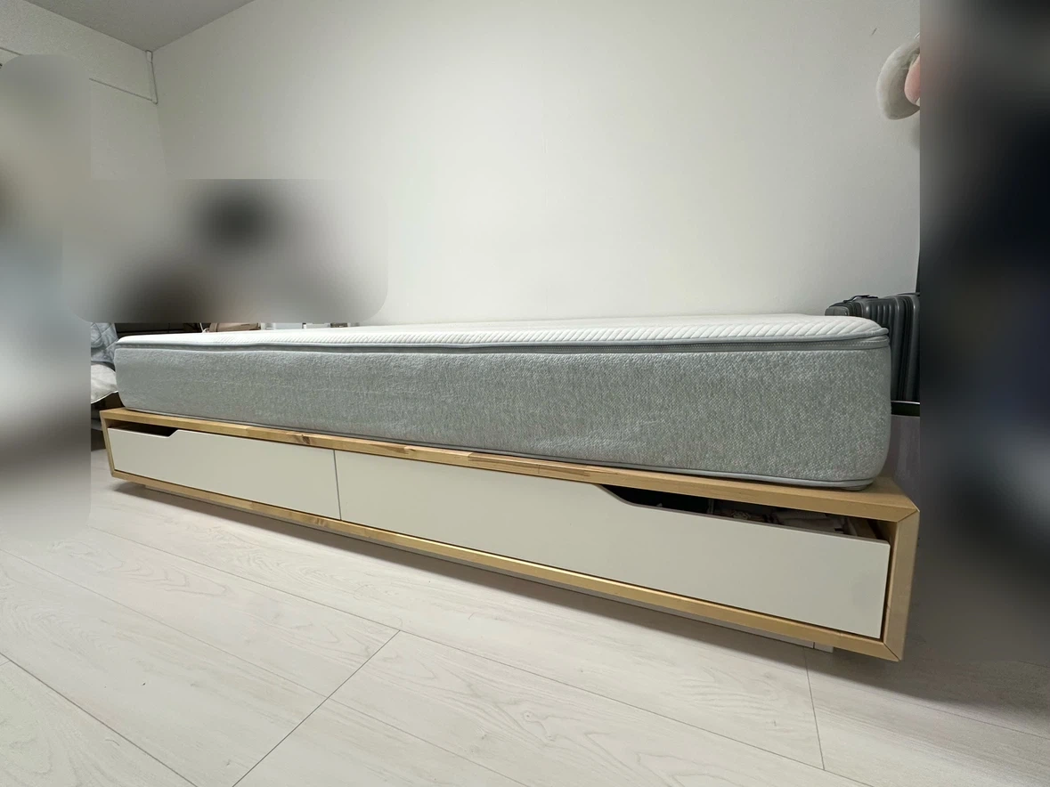 IKEA MANDAL × コアラマットレスプラス(セミダブル)の写真10枚目