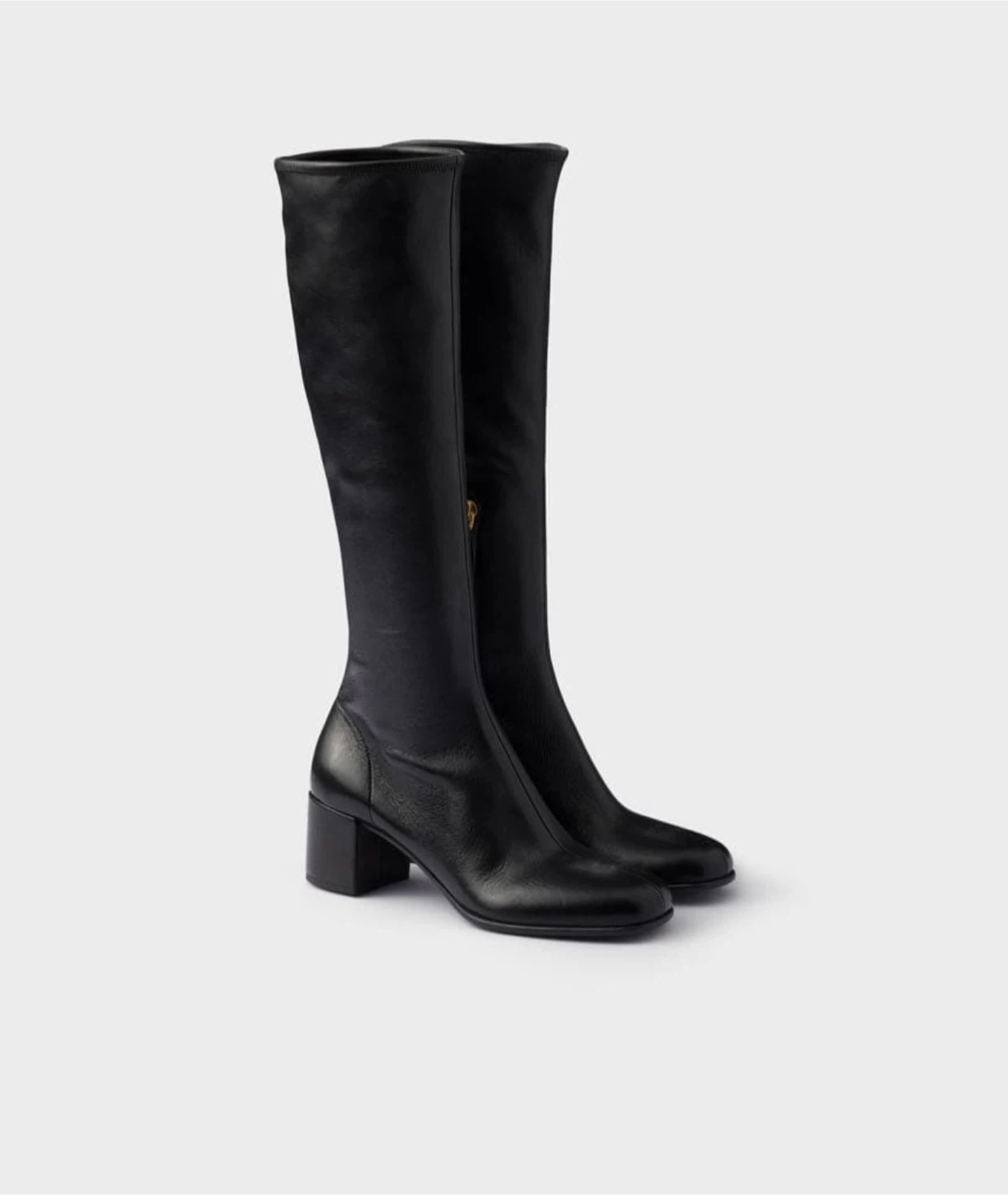 PRADAストレッチナッパレザーブーツ 24.5