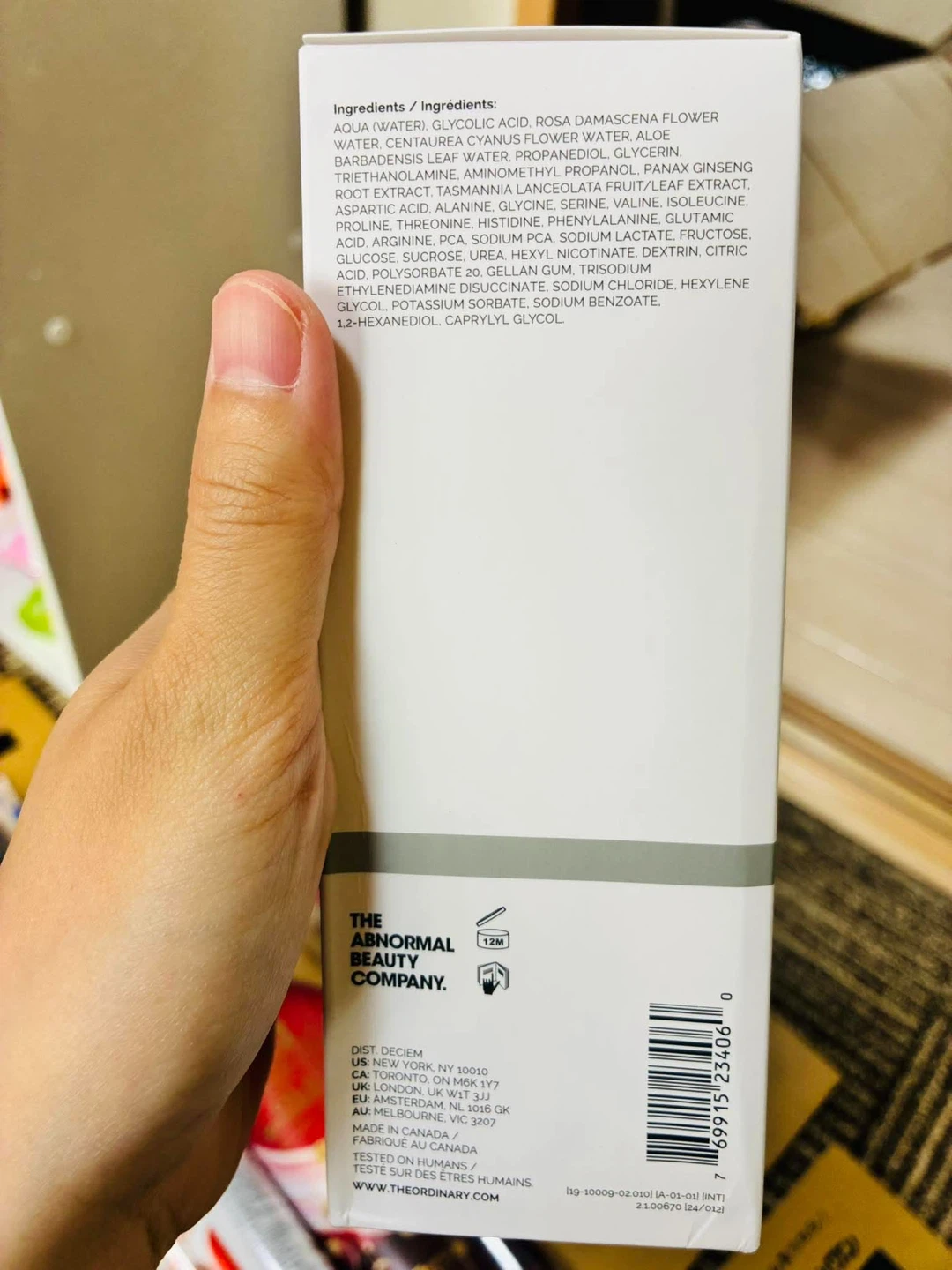ジオーディナリー グリコール酸7% トナーの写真3枚目