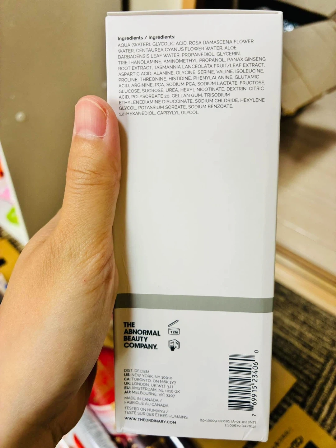 ジオーディナリー グリコール酸7% トナーの写真3枚目