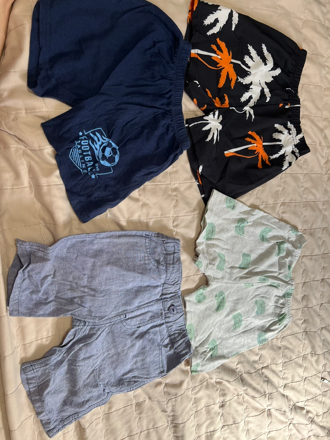 男児 ハーフパンツ 7点セット