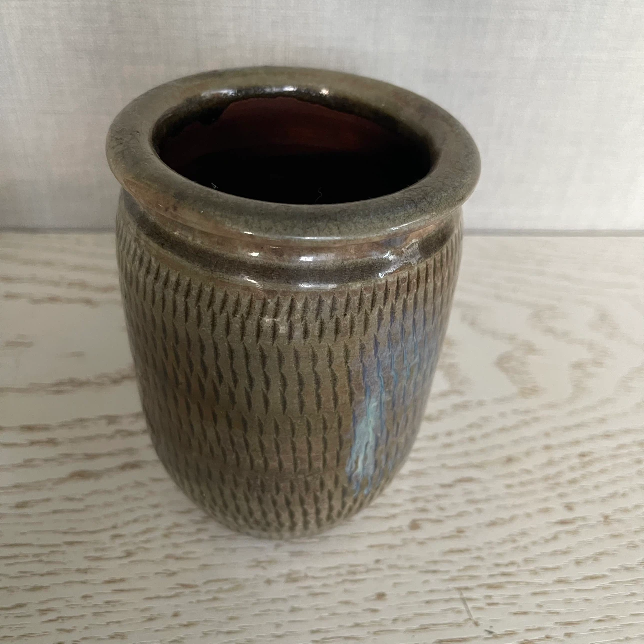 水原焼 陶器 箸立て 伝統工芸の写真2枚目