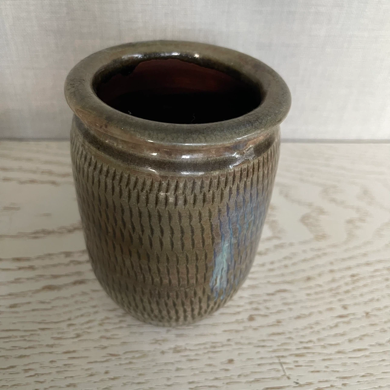 水原焼 陶器 箸立て 伝統工芸の写真2枚目