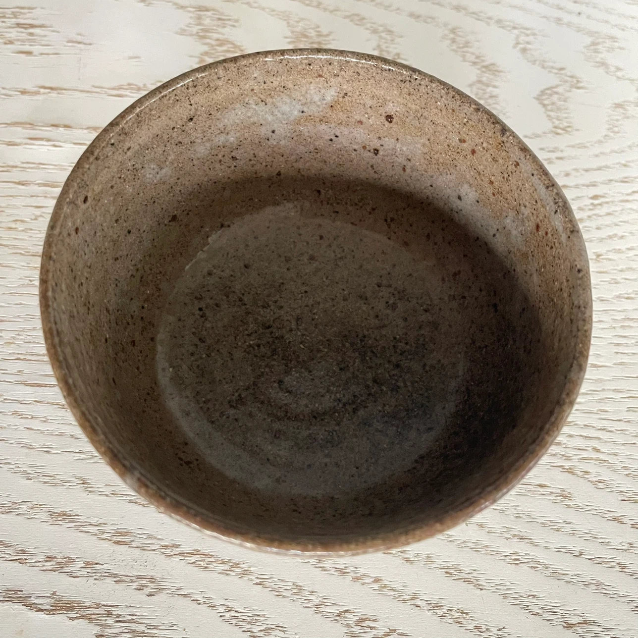 陶器 抹茶碗 茶道具 ブラウンの写真2枚目