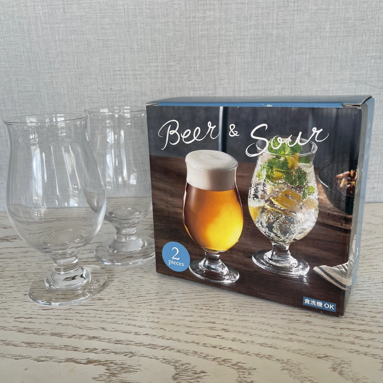東洋佐々木ガラス ステムグラス 420ml 6個セットの写真3枚目