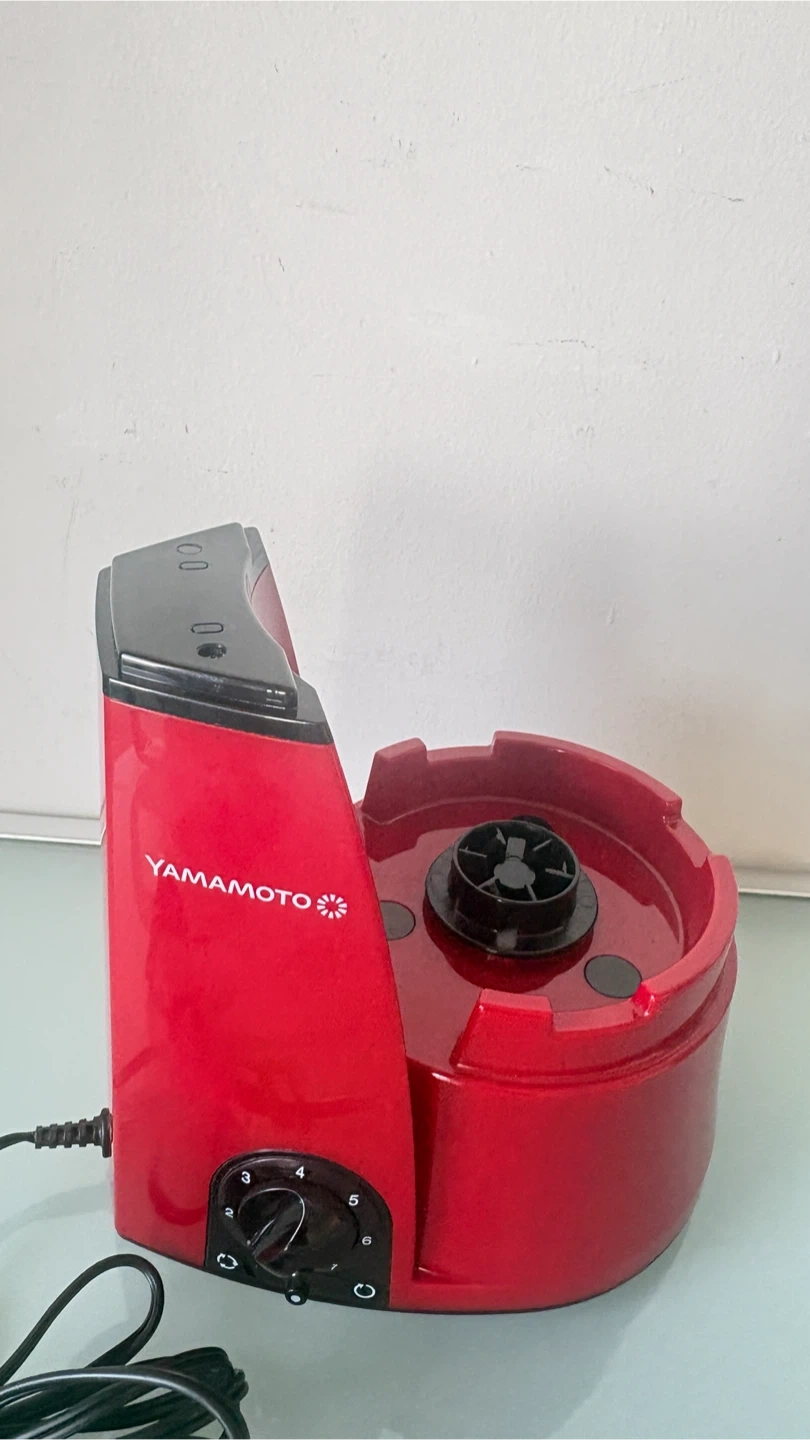 山本電気 フードプロセッサー YE-MM41 赤の写真9枚目