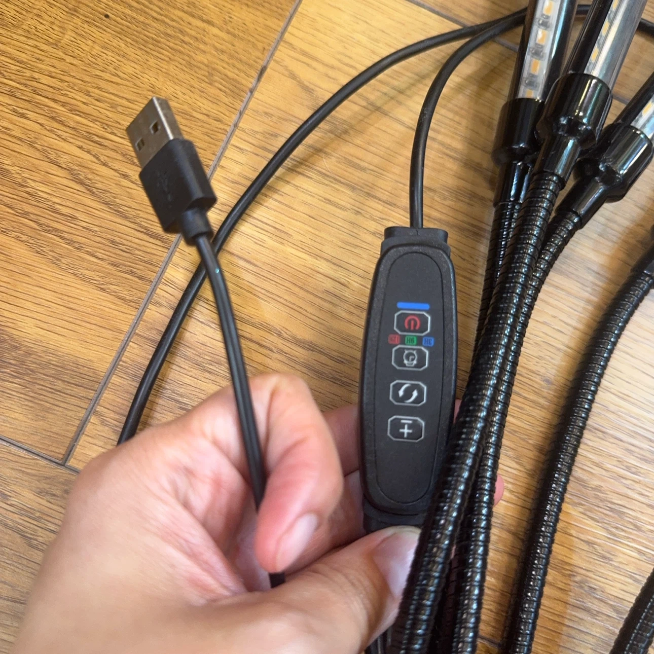 植物育成用LEDライト 5頭式の写真3枚目