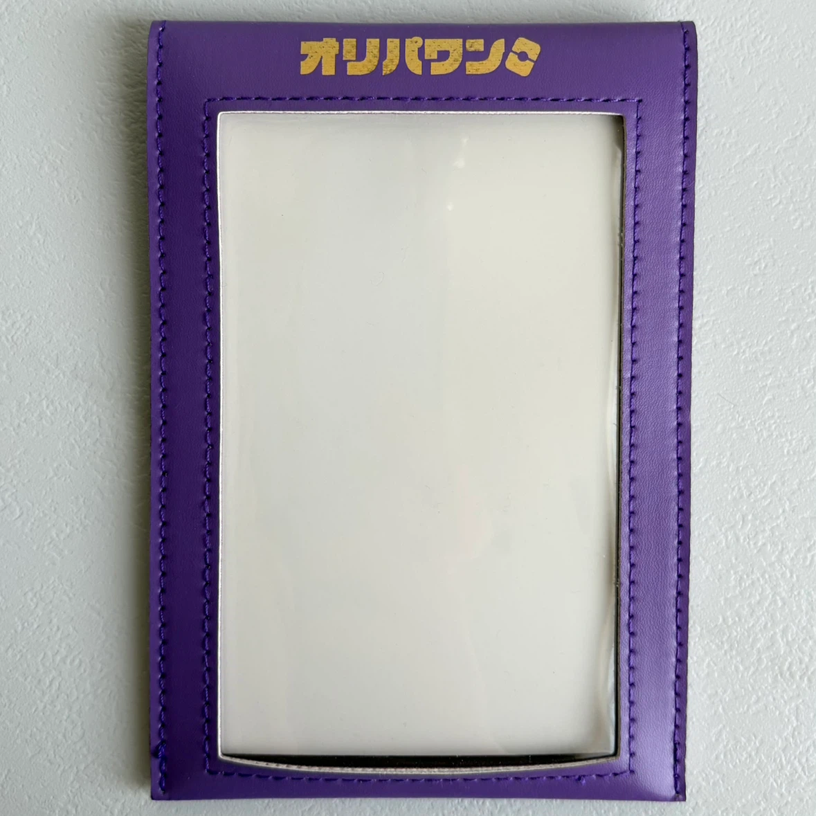 美品☆ オリパワン オリジナルカードホルダー 限定ノベルティ RSA・BGS対応 紫色