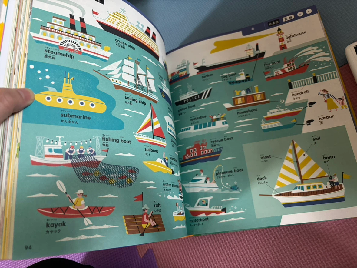 小学館 英語ことば図鑑5000 タッチペン付きの写真3枚目