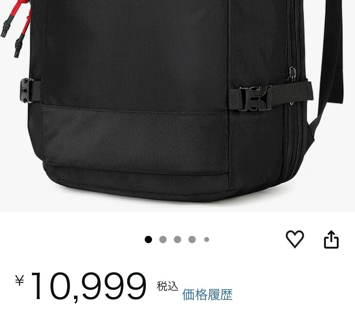 【新品未使用】ビジネスリュック 多機能バックパックの写真2枚目
