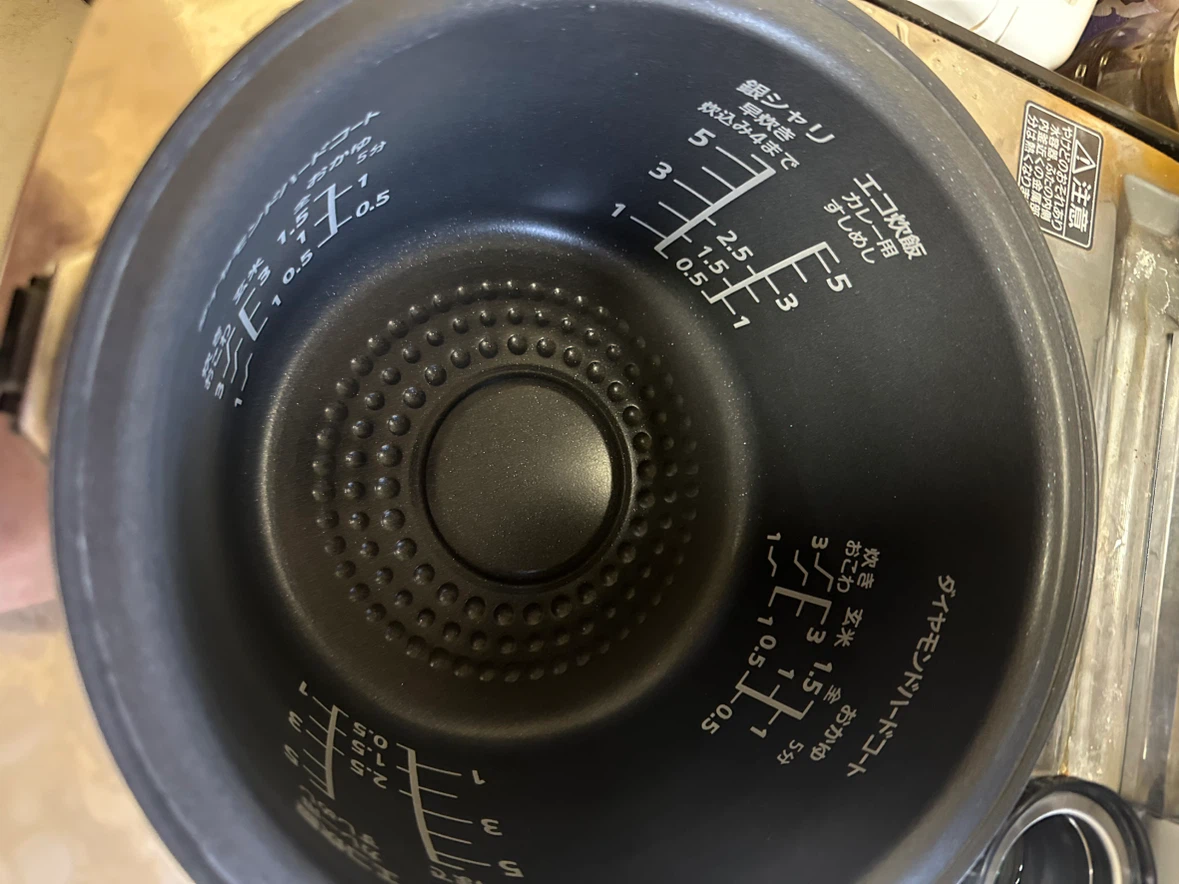 パナソニック 炊飯器 SR-SX102の写真3枚目
