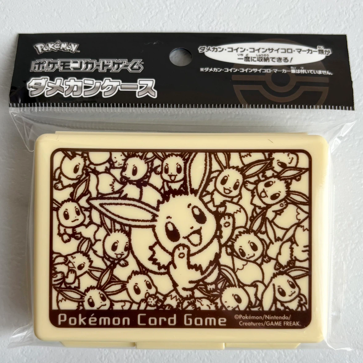 未開封品☆ポケモンカードゲーム ダメカンケース イーブイ大集合 PP製収納ケース