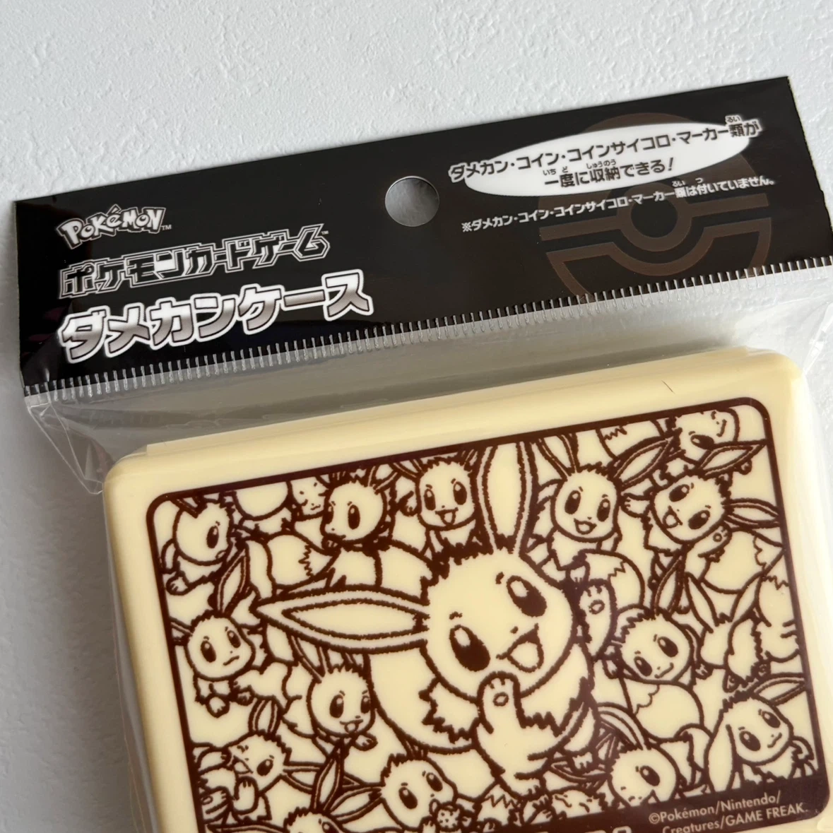 未開封品☆ポケモンカードゲーム ダメカンケース イーブイ大集合 PP製収納ケースの写真3枚目