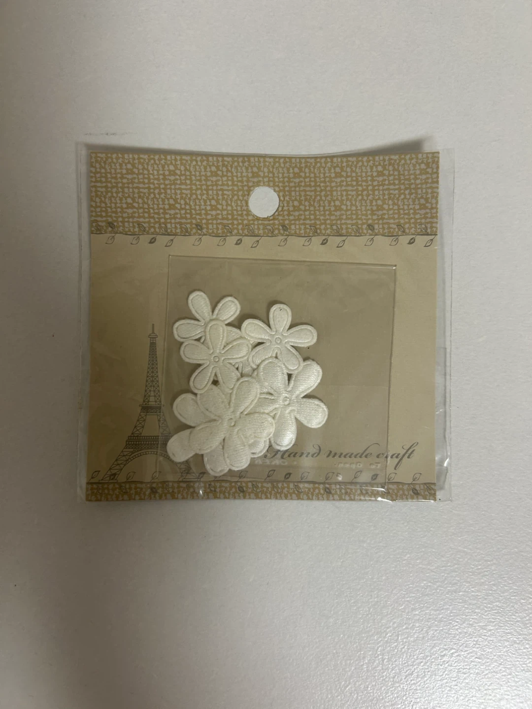 ブレイズ フラワーパーツ 8P 白