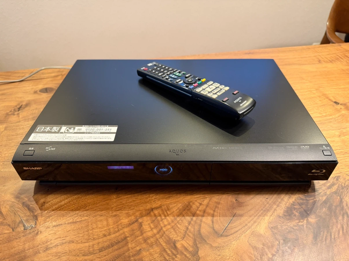 シャープ ブルーレイレコーダー BD-HDW32