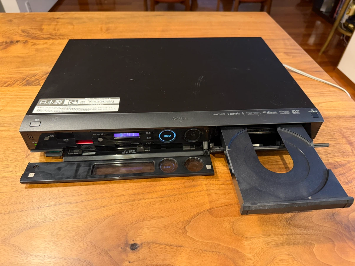 シャープ ブルーレイレコーダー BD-HDW32の写真2枚目