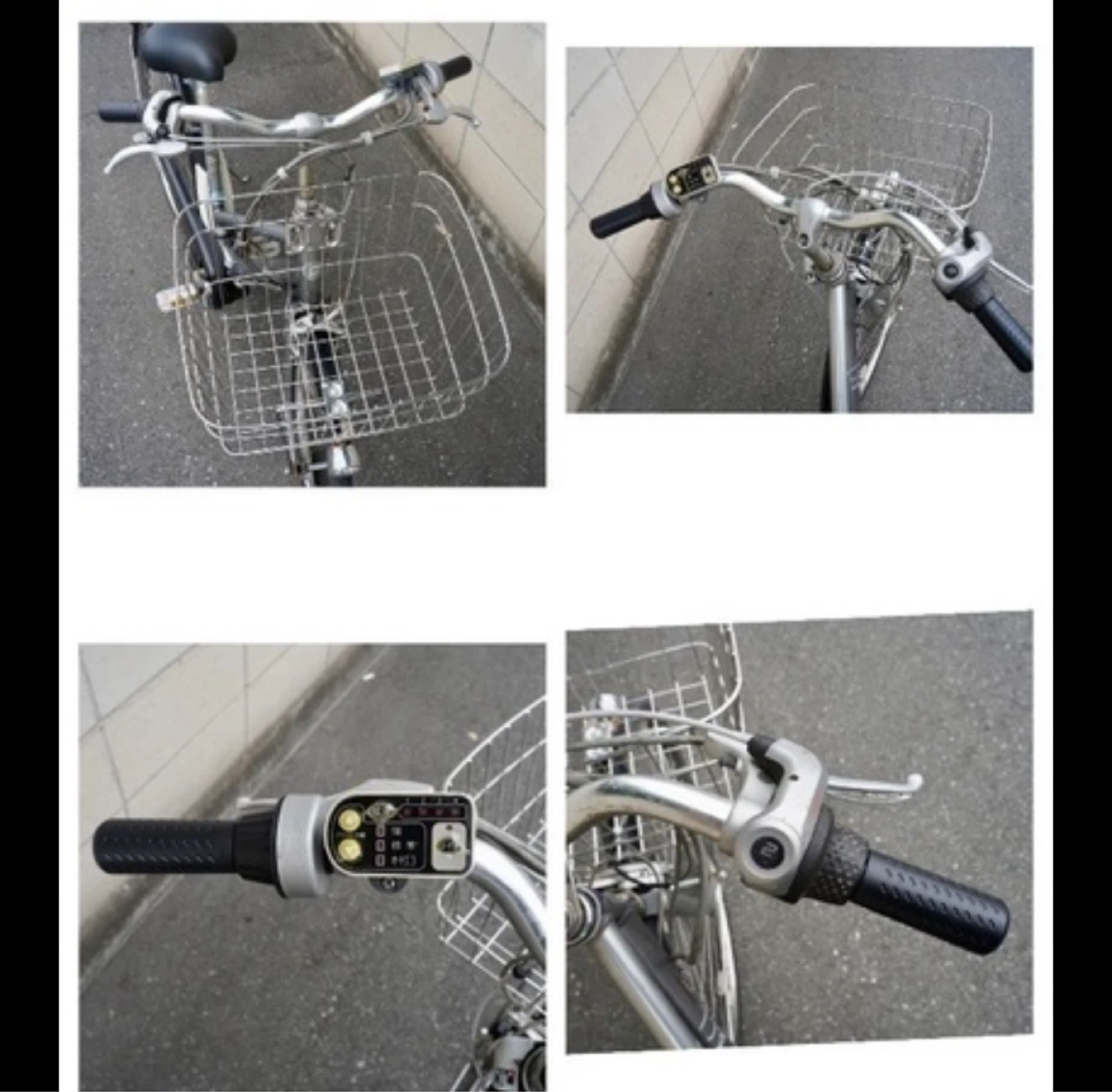 電動アシスト 電動自転車 ブリヂストン 27インチ アシスト 1人乗り 自転車 シルバーの写真3枚目