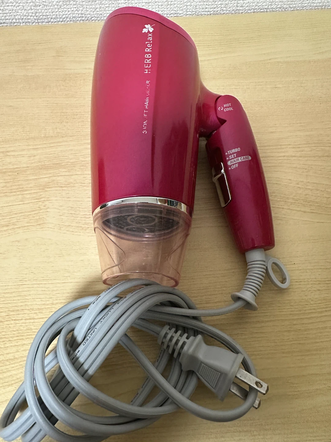 ヤマダ電機 ヘアドライヤー ピンク