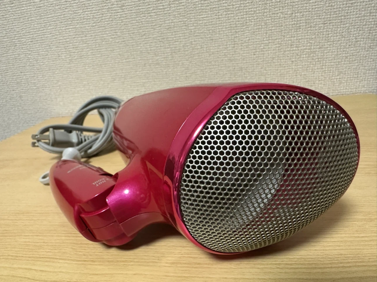 ヤマダ電機 ヘアドライヤー ピンクの写真2枚目