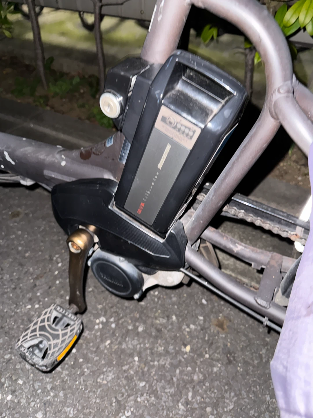 ヤマハ 電動自転車 ブラックの写真5枚目
