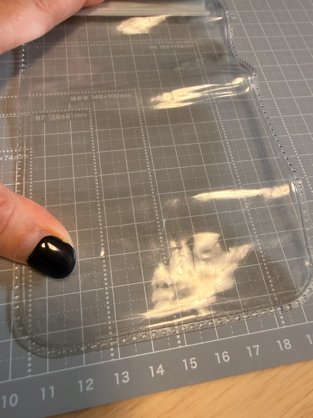 クリア 防水ケース スマホ用の写真2枚目