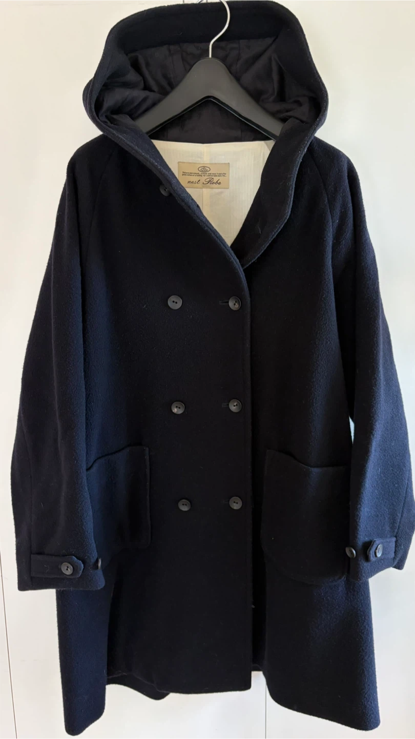 nest Robe ウール　カシミア　ダブルボタンコート