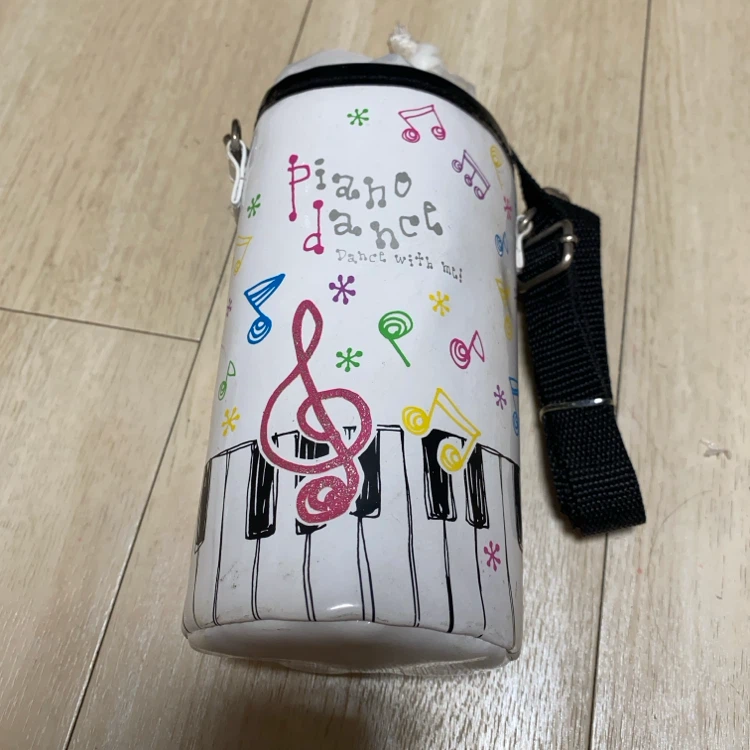 ピアノ柄 ボトルホルダー 保冷バッグ