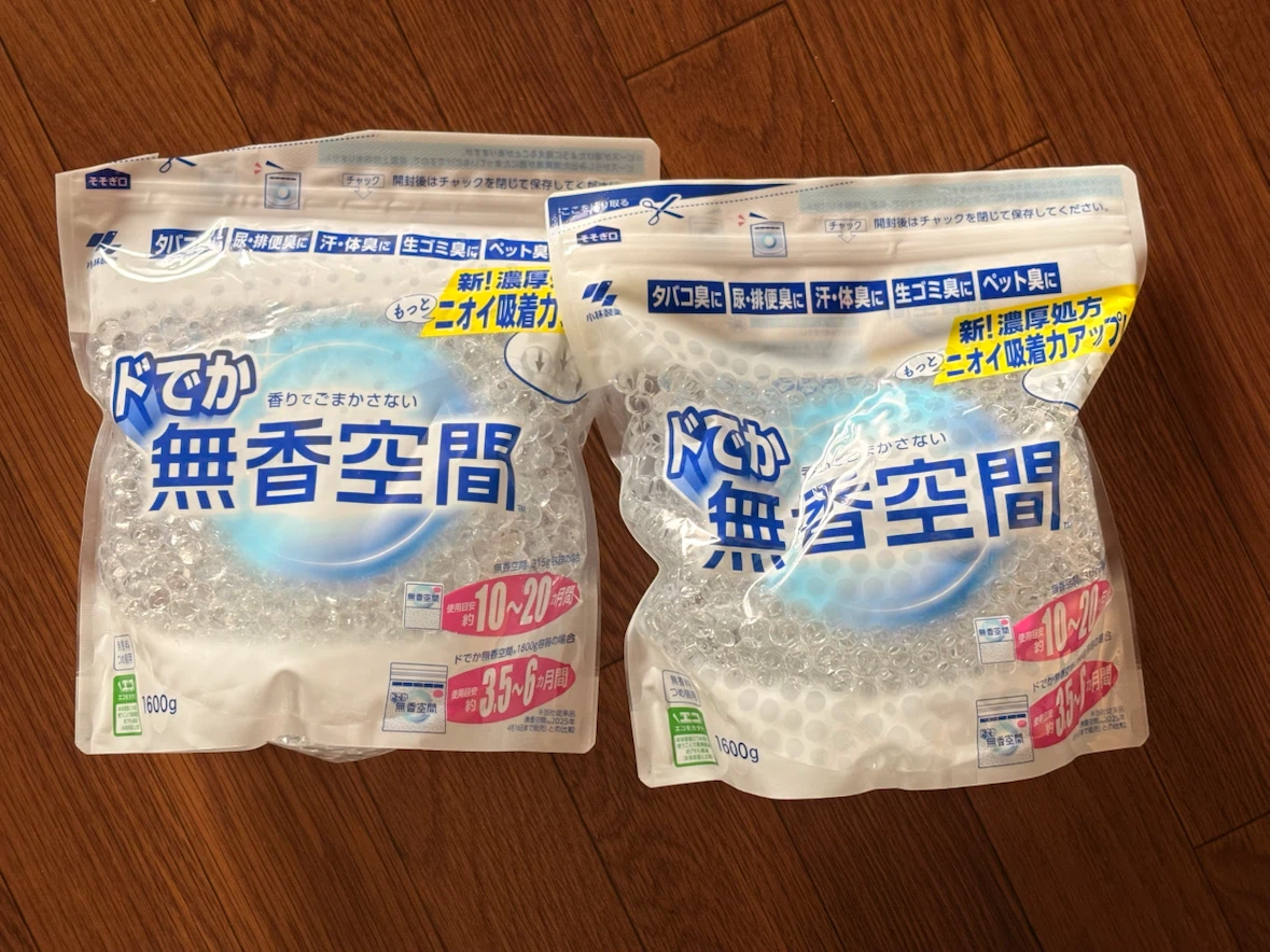 小林製薬 ドでか無香空間 詰替用 2点セット