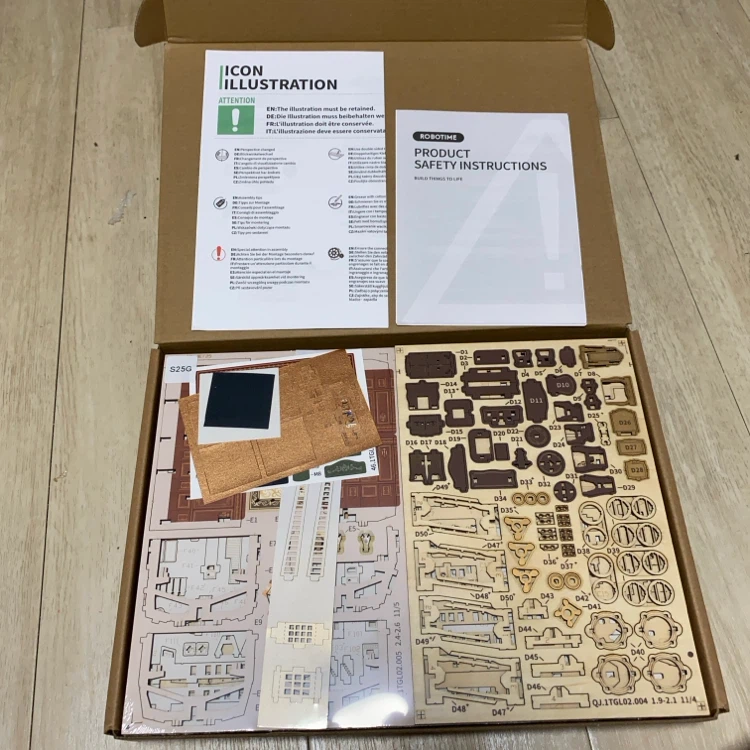 ロボタイム 3Dパズル タイタニック号 TGL02の写真3枚目