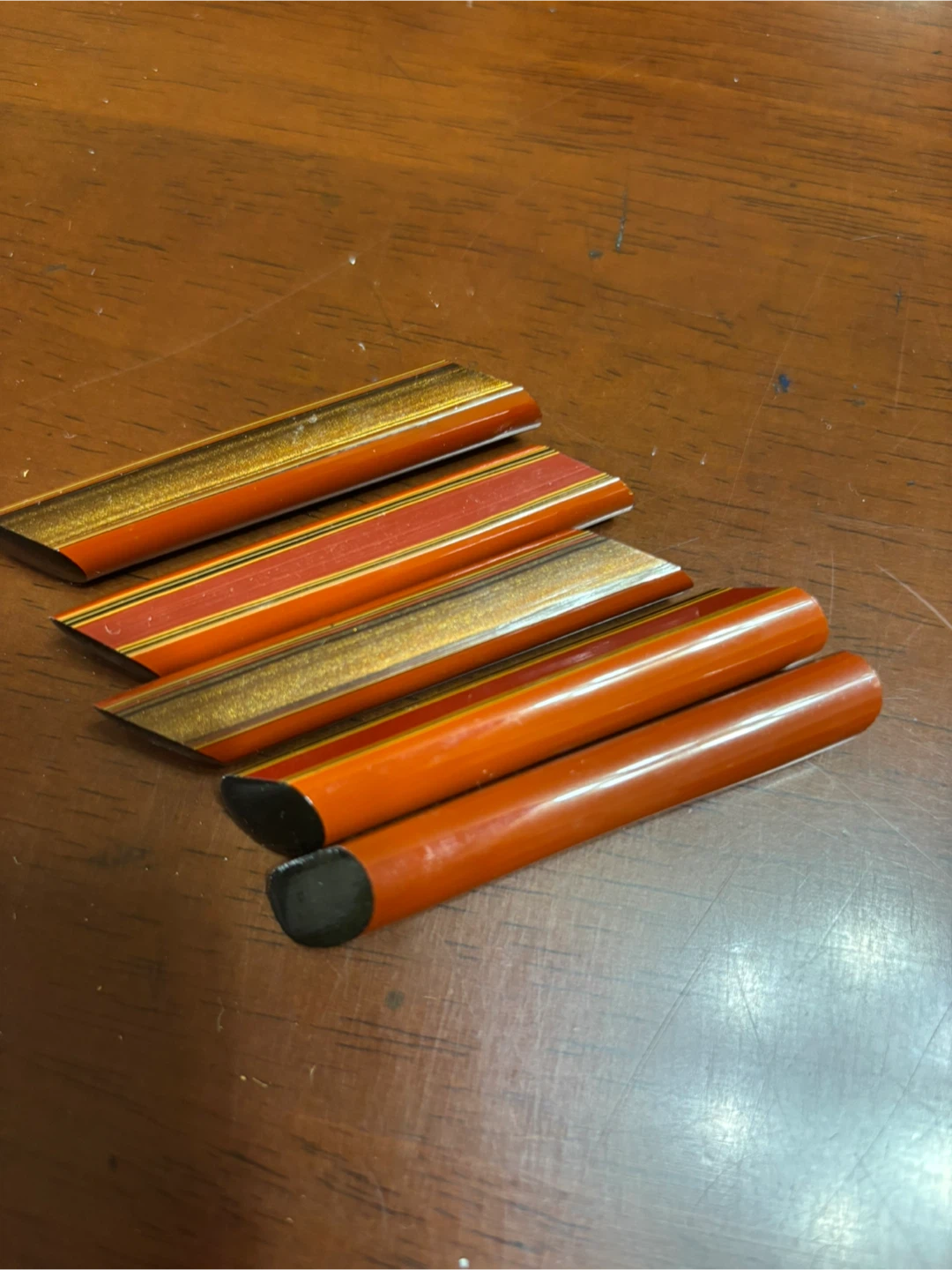 津軽塗 お箸置き 5本セットの写真3枚目