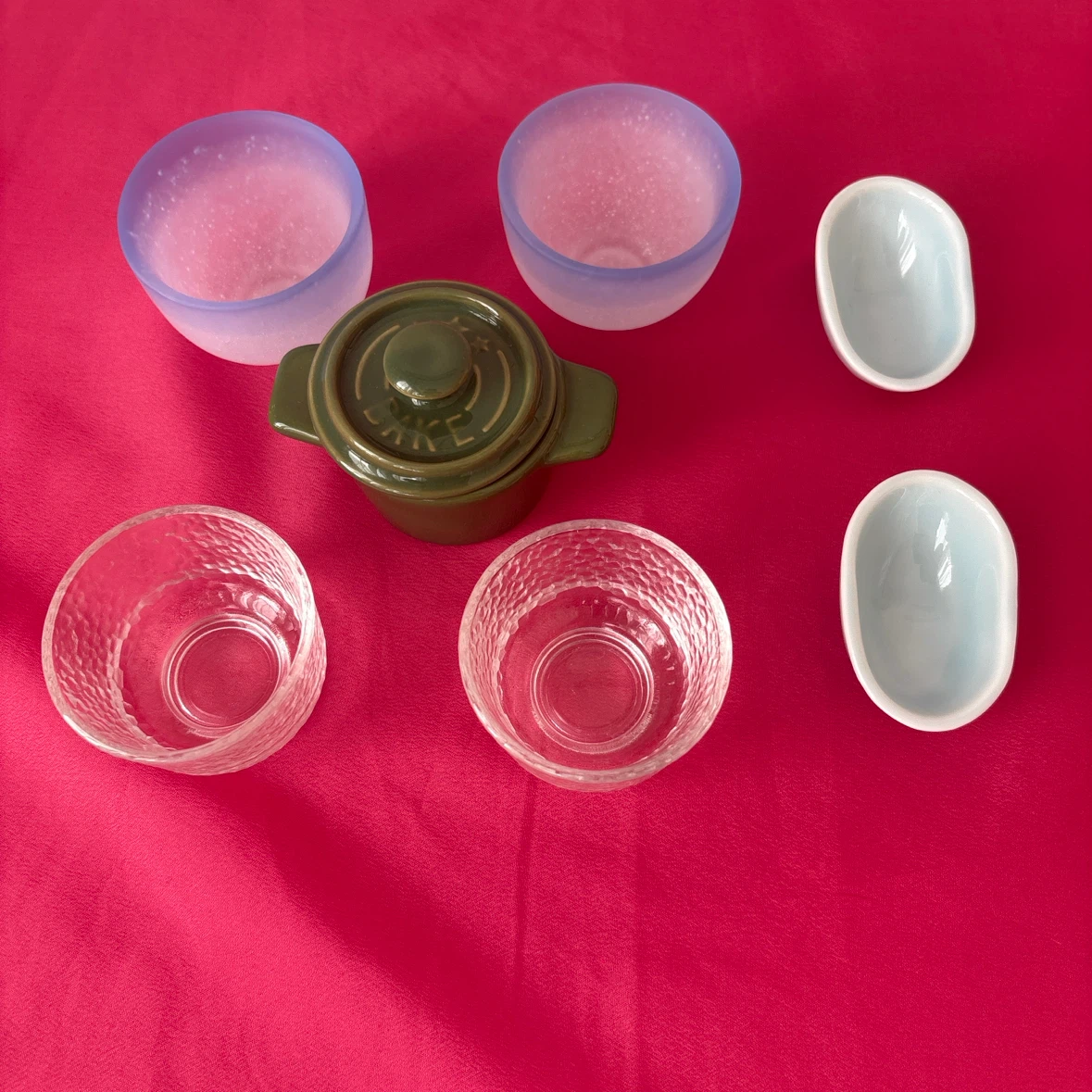 食器セット ガラス小鉢 ココット