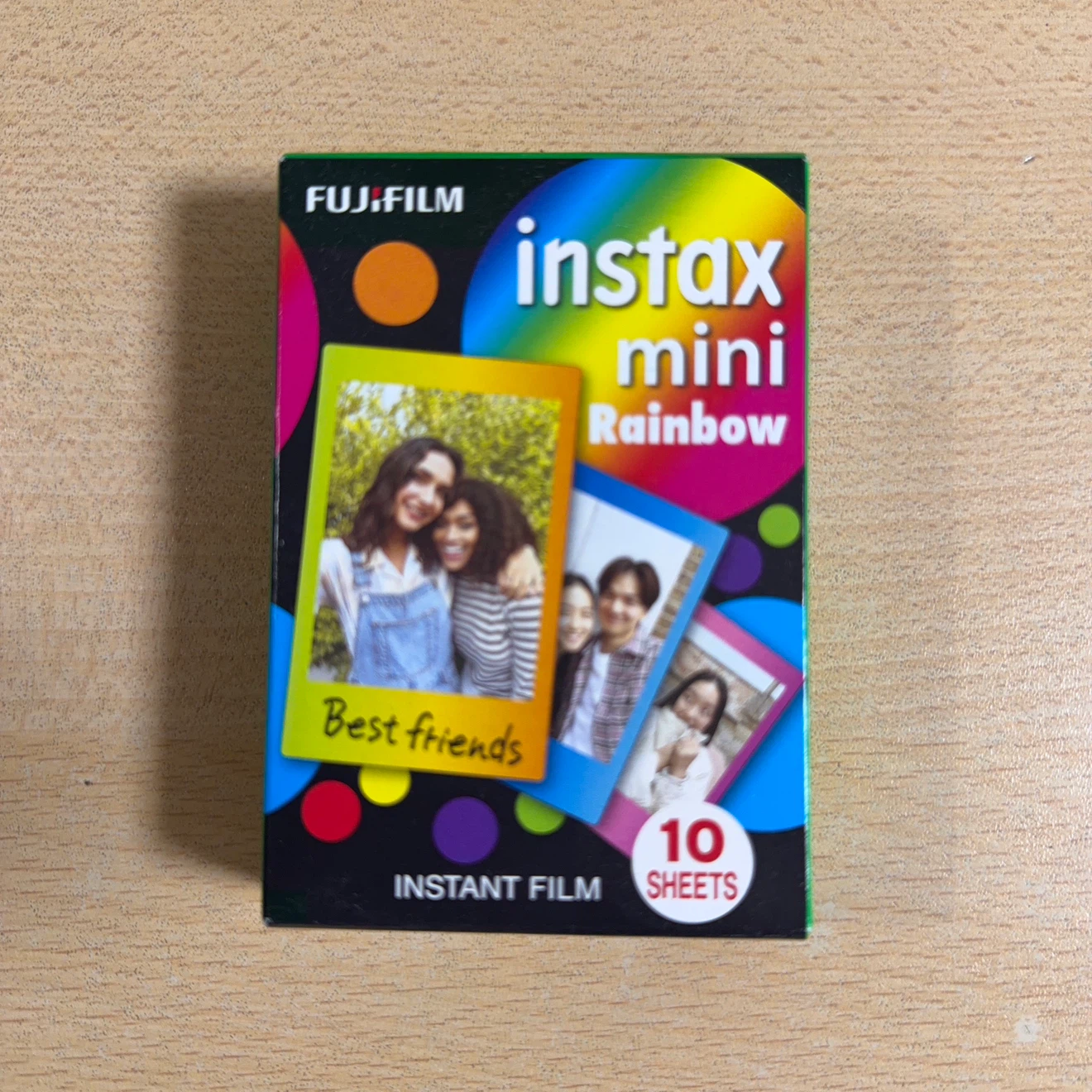 富士フイルム チェキ インスタックスミニ レインボー