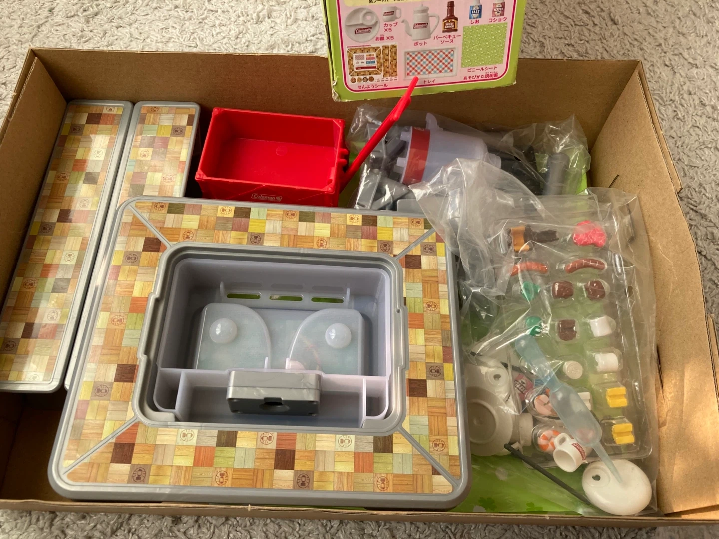 定価約4,000円★リカちゃん Coleman バーベキュー タカラトミーの写真6枚目