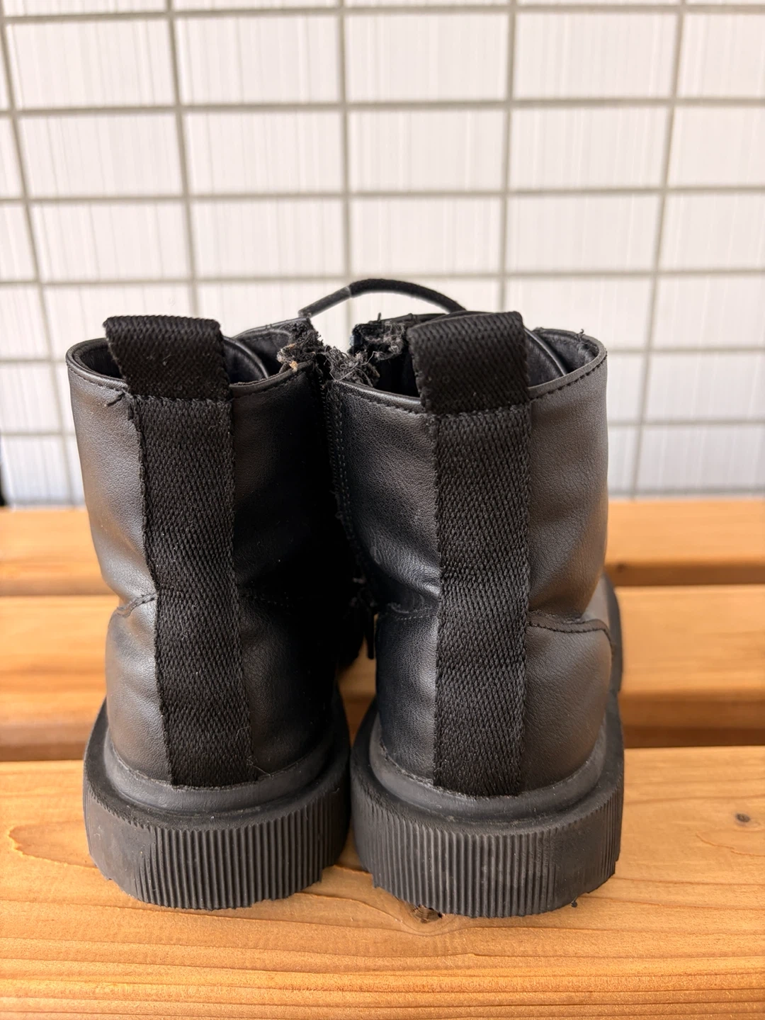 【おまとめ割引あり】ZARAザラ キッズ ブーツ ブラック 30 サイズ 19cmの写真3枚目