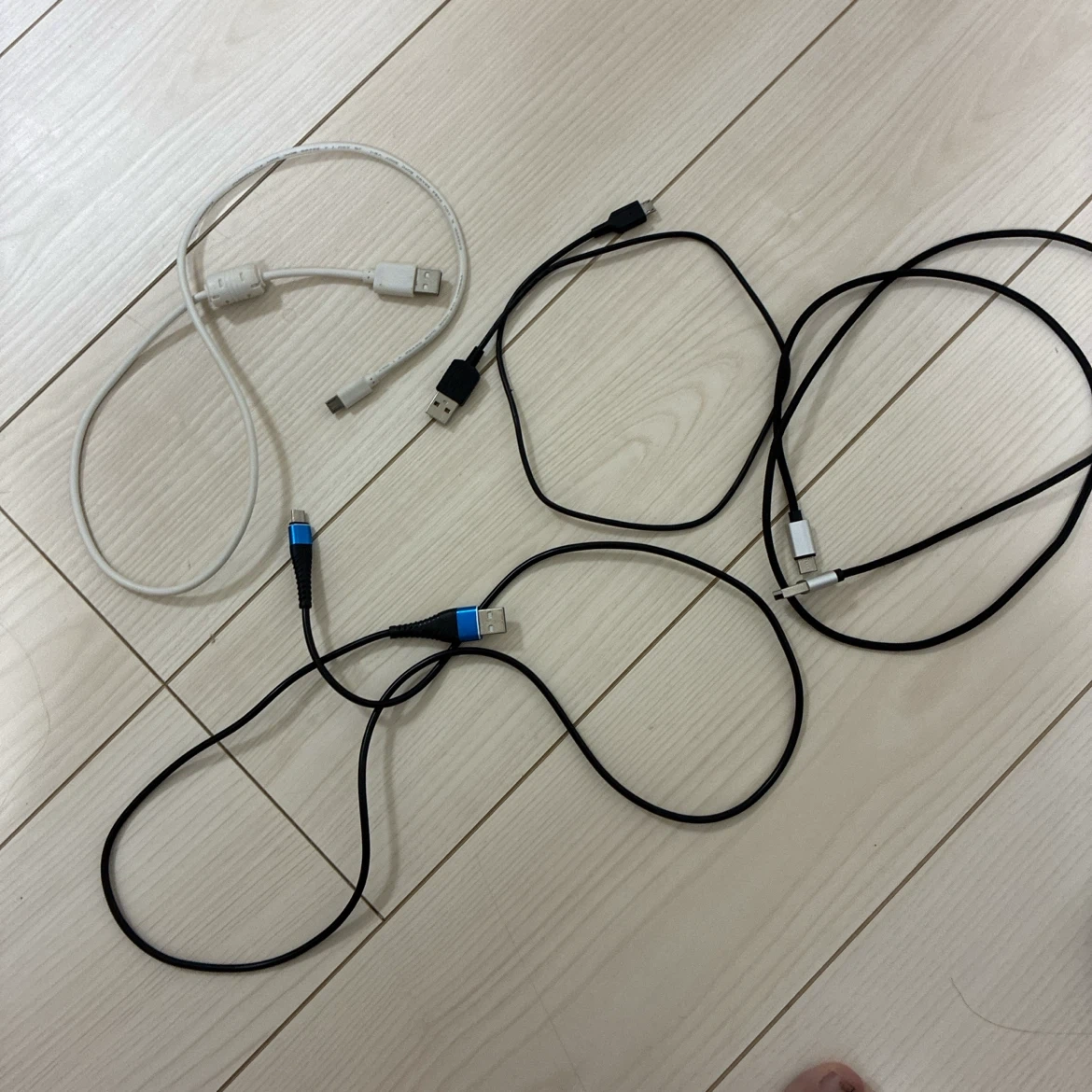 USB充電ケーブル 4本セット
