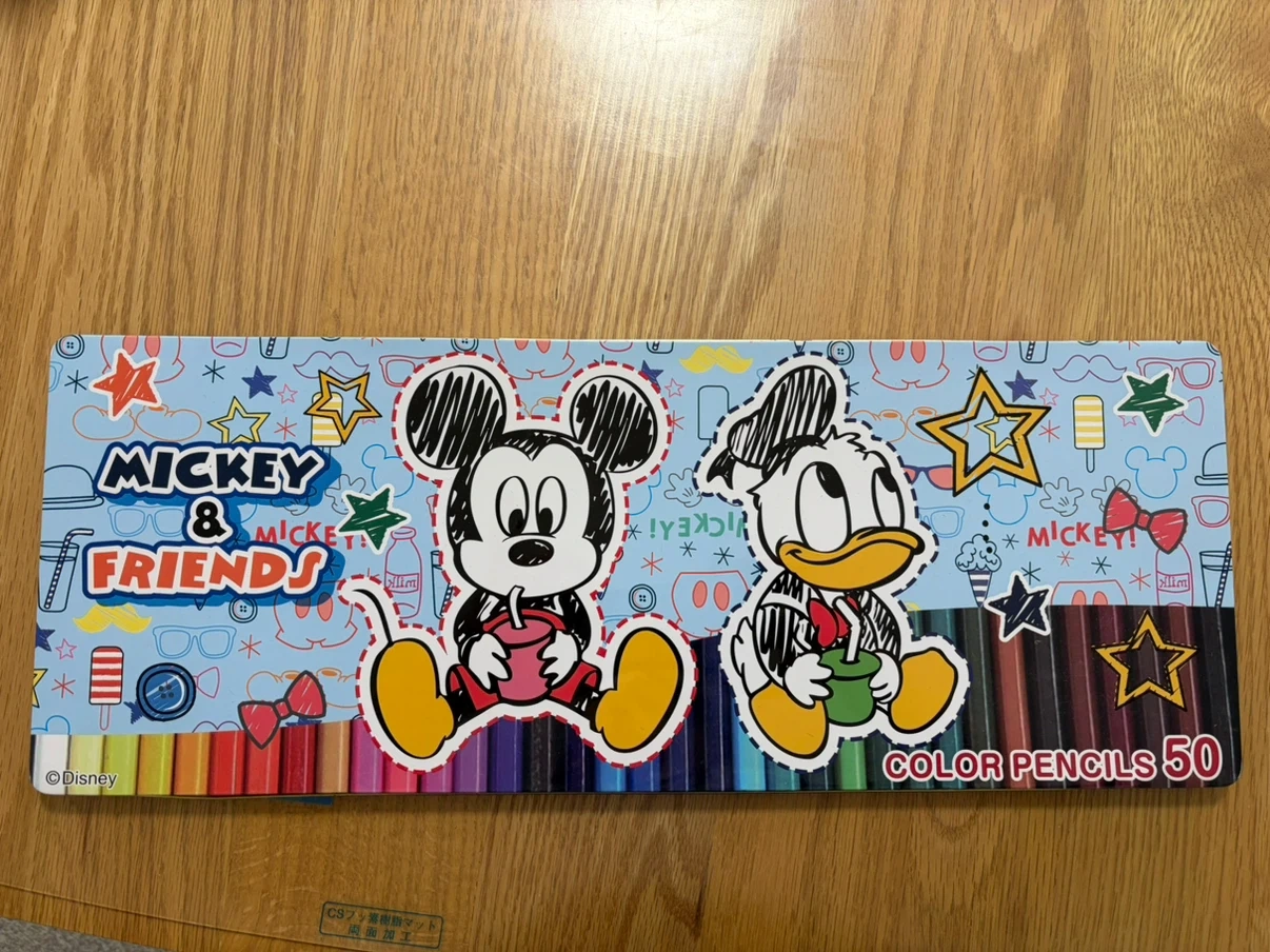 ディズニー 色鉛筆 50本セットの写真2枚目
